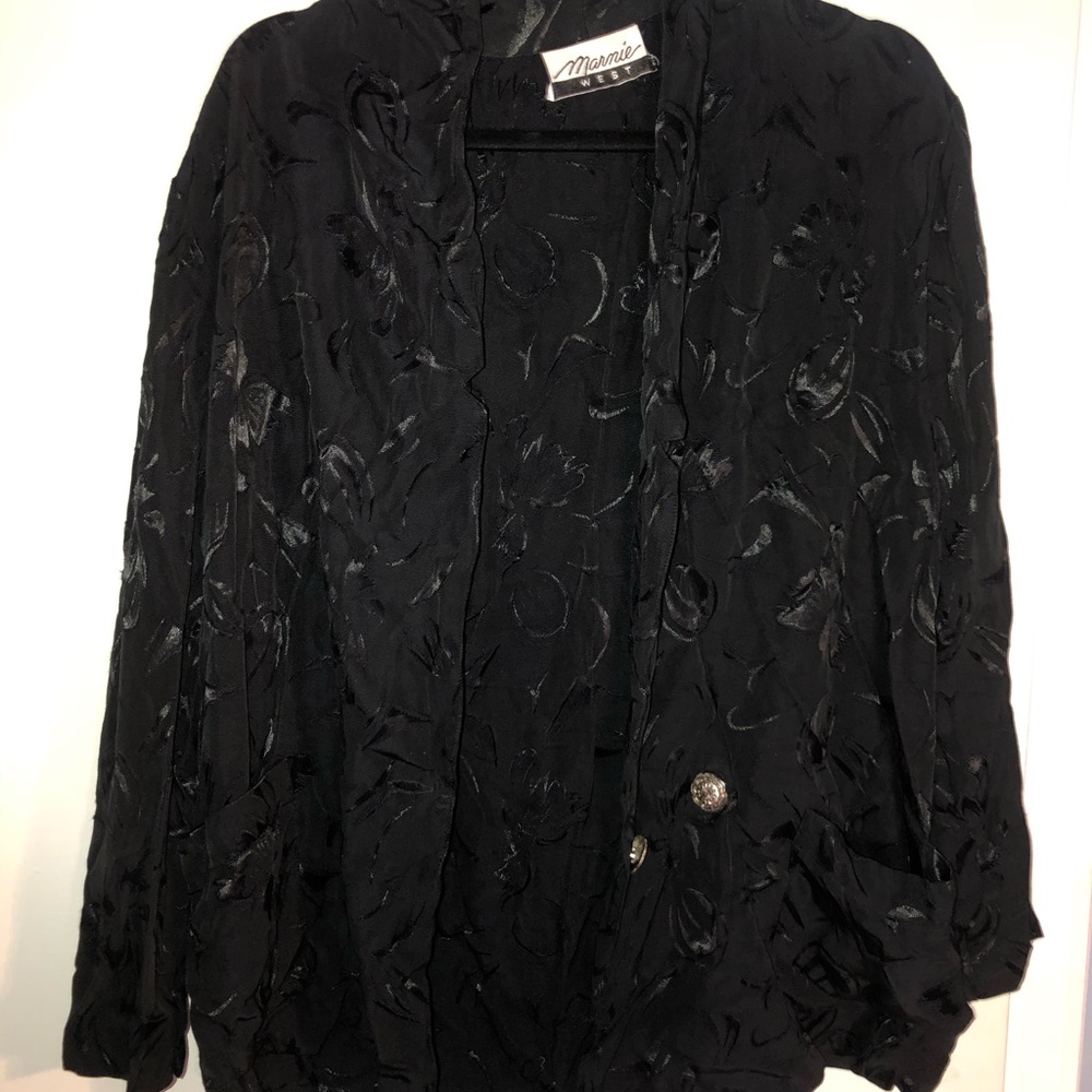 Vintage Black Blazer